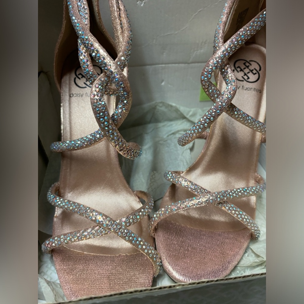 Pink Sparkle Heels